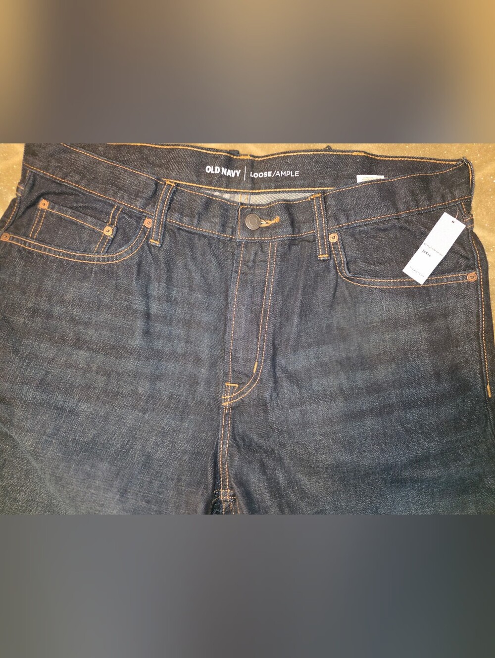Old Navy Relaxed Fit Men’s Jeans - Dark Indigo